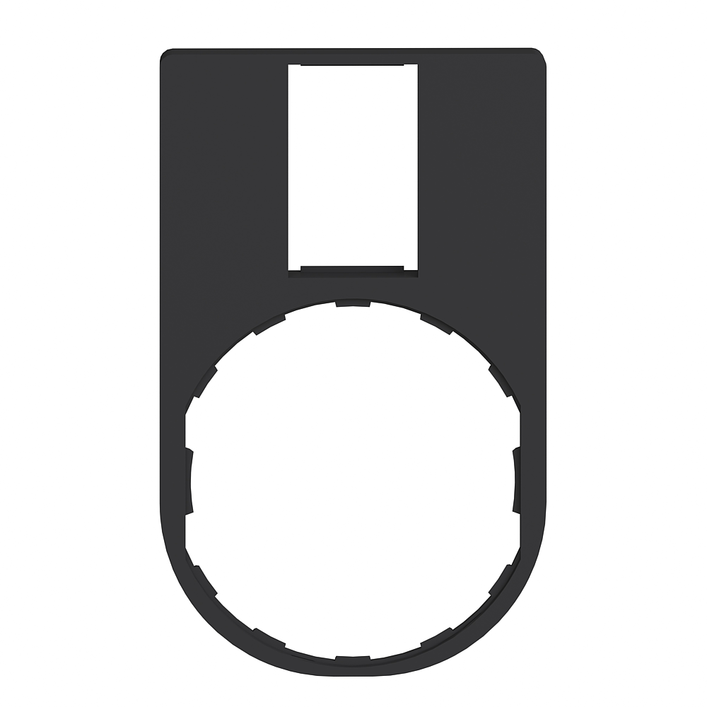 PORT-ETIQUETTE PLAT 30X50